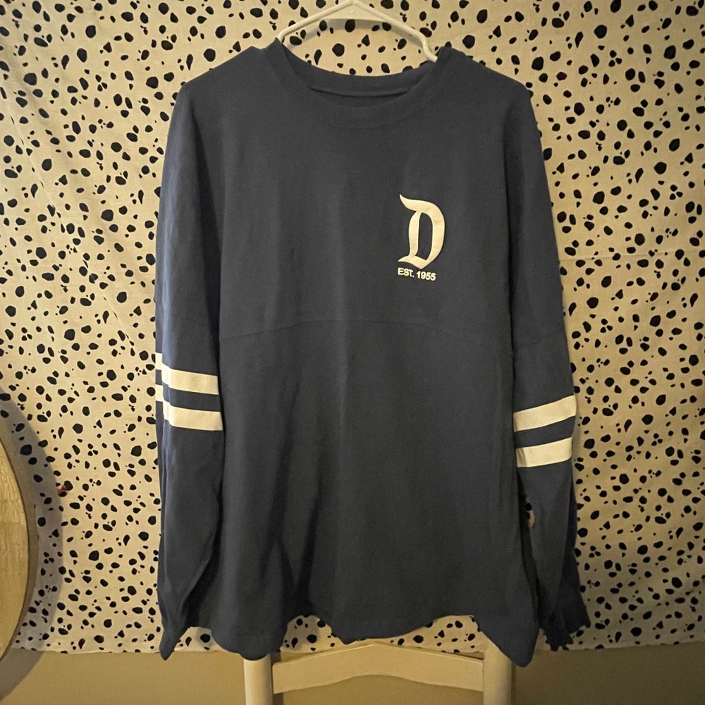 navy Disney Land Spirit Jersey shirt